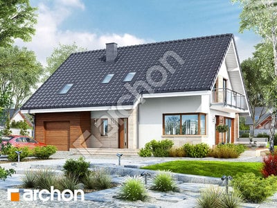 Проект дома ARCHON+ Дом в айдаредах вер.2 