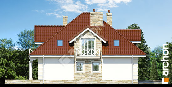 Боковой фасад Дом в тимьяне 3 (П) вер.2