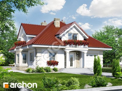 Проект дома ARCHON+ Дом в тимьяне 3 (П) вер.2 