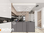 Проект будинку ARCHON+ Будинок в клематисах 28 (С) візуалізація кухні 2 від 1