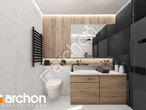 Проект будинку ARCHON+ Будинок в клематисах 28 (С) візуалізація ванни (візуалізація 3 від 1)