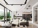 Проект будинку ARCHON+ Будинок в клематисах 28 (С) денна зона (візуалізація 2 від 2)