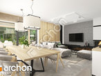 Проект дома ARCHON+ Дом в сантолинах 6 дневная зона (визуализация 1 вид 3)