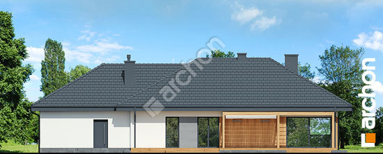 Дворовий фасад Будинок в сантолінах 4 (Г2)