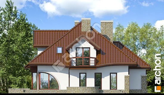 Дворовий фасад Будинок в зефірантесі (Г2П)