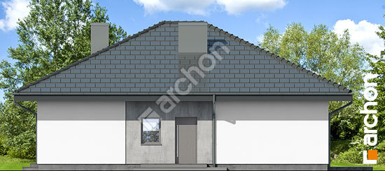 Боковой фасад Дом в хакетиях 6