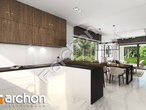 Проект дома ARCHON+ Дом в хакетиях 6 визуализация кухни 1 вид 3