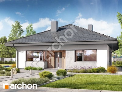 Проект дома ARCHON+ Дом в хакетиях 6 