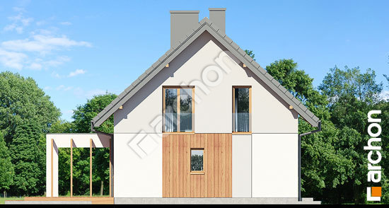 Бочний фасад Будинок в немофілах