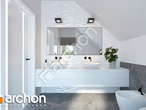 Проект дома ARCHON+ Дом в немофилах визуализация ванной (визуализация 3 вид 3)