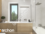 Проект будинку ARCHON+ Будинок в коручках 7 візуалізація ванни (візуалізація 3 від 1)