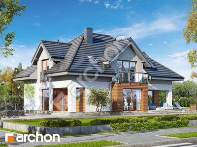 Проєкт будинку ARCHON+ Будинок в березах 