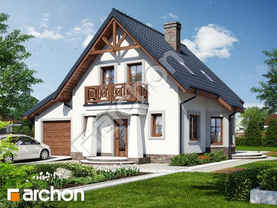 Проект дома ARCHON+ Дом в винограде (Г) вер.3 