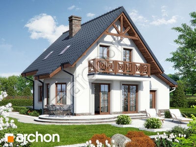 Проект дома ARCHON+ Дом в винограде (Г) вер.3 Вид 2