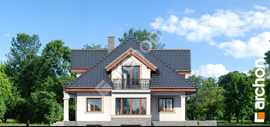 Боковой фасад Дом в каллах 3 (Г2П)