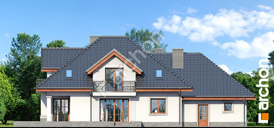 Дворовой фасад Дом в каллах 3 (Г2П)