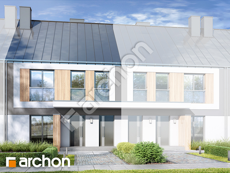 Проєкт будинку ARCHON+ Будинок при тракті 2 (Р2СА) вер.2 Вид 1