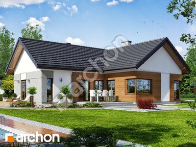 Проект дома ARCHON+ Дом в галах 