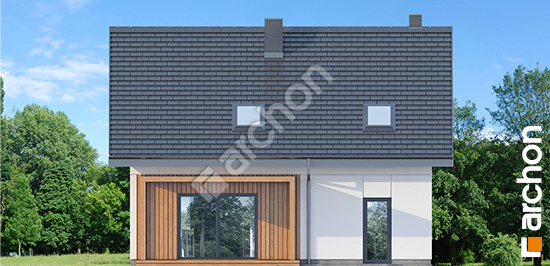 Дворовий фасад Будинок в брусниці 5 (Е) ВДЕ