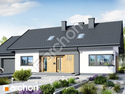 Проект дома ARCHON+ Дом в овсянницах 2 (Г) 