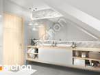 Проект будинку ARCHON+ Будинок в лазурах візуалізація ванни (візуалізація 3 від 2)