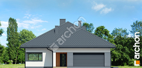 Передний фасад Дом в ренклодах 28 (Г2)