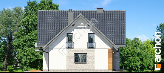 Боковой фасад Дом в орлишках (Г2П)