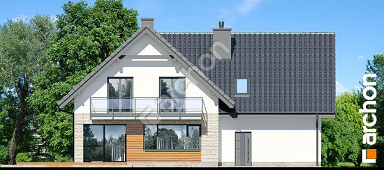 Дворовий фасад Будинок в орлішках (Г2П)