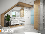 Проект будинку ARCHON+ Будинок в орлішках (Г2П) візуалізація ванни (візуалізація 3 від 3)