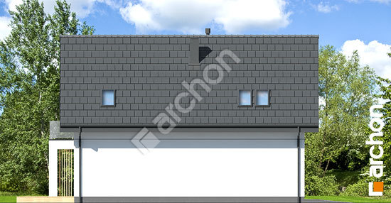 Боковой фасад Дом в арлетах