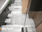 Проект будинку ARCHON+ Будинок в арлетах візуалізація ванни (візуалізація 3 від 4)