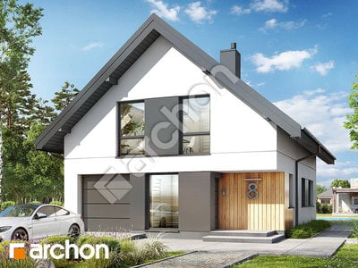 Проект дома ARCHON+ Дом в арлетах 