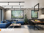 Проект будинку ARCHON+ Будинок в арлетах денна зона (візуалізація 1 від 7)