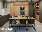 Проект дома ARCHON+ Дом в арлетах дневная зона (визуализация 1 вид 6)