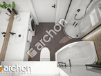 Проект будинку ARCHON+ Будинок в нерінах вер.2 візуалізація ванни (візуалізація 3 від 4)