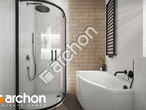 Проект дома ARCHON+ Дом в неринах вер.2 визуализация ванной (визуализация 3 вид 2)