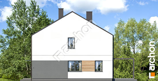 Бочний фасад Будинок в рівіях 14