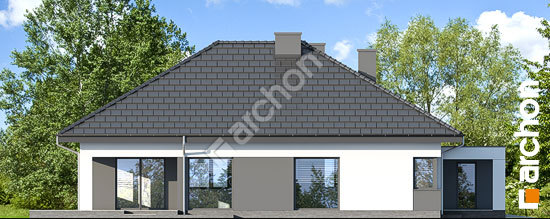 Боковой фасад Дом в хакетиях 4 (Г2)