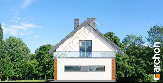 Боковой фасад Дом в кропликах