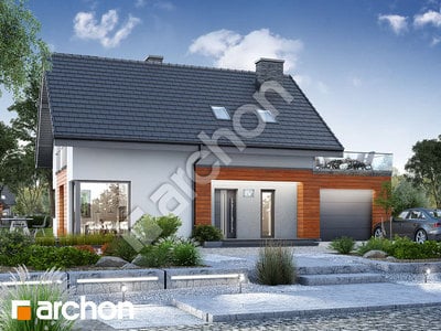 Проект дома ARCHON+ Дом в кропликах 