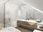 Проект будинку ARCHON+ Будинок в підсніжниках 11 (Г2) візуалізація ванни (візуалізація 3 від 3)