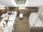 Проект будинку ARCHON+ Будинок в підсніжниках 11 (Г2) візуалізація ванни (візуалізація 3 від 4)