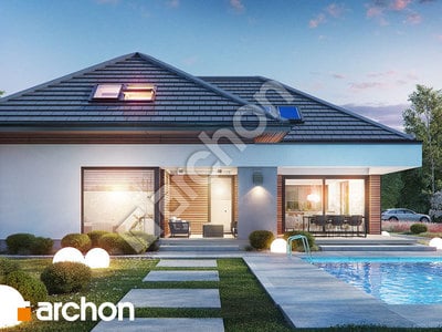 Проект дома ARCHON+ Дом в подснежниках 11 (Г2) 