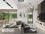 Проект будинку ARCHON+ Будинок в підсніжниках 11 (Г2) денна зона (візуалізація 1 від 1)