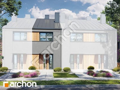 Проєкт будинку ARCHON+ Будинок в рео (С) 