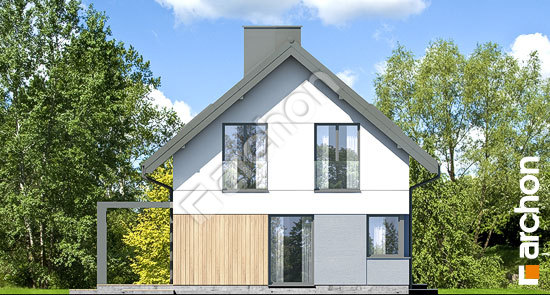 Бочний фасад Будинок в метеликах 3