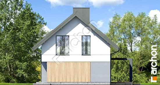 Боковой фасад Дом в мотыльках 3