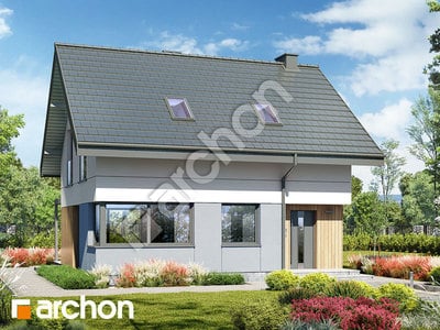 Проєкт будинку ARCHON+ Будинок в метеликах 3 