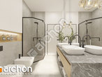 Проект будинку ARCHON+ Будинок в ренклодах 12 візуалізація ванни (візуалізація 3 від 2)