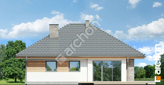 Бочний фасад Будинок в бузку вер.2